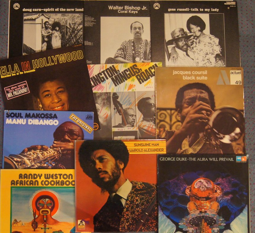 Jazz på vinyl från 60- och 70-talet